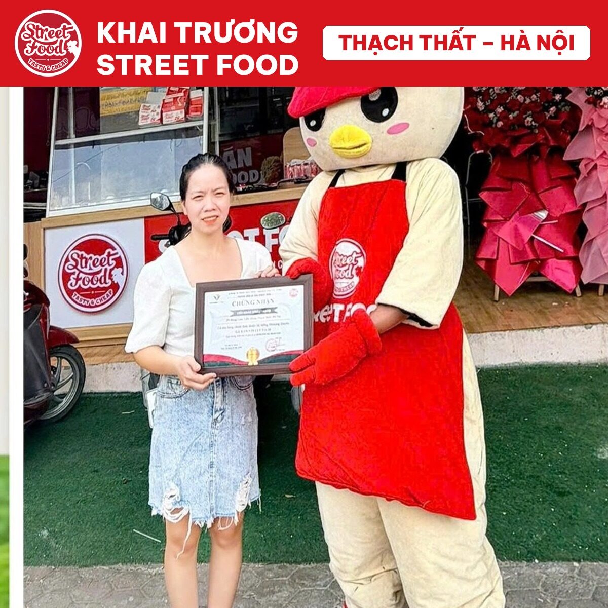 Khai trương Street Food Thạch Thất – Hà Nội