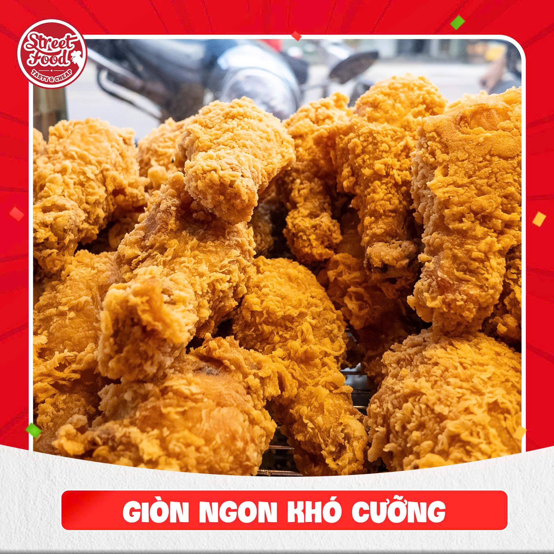 Gà rán Street Food giòn ngon