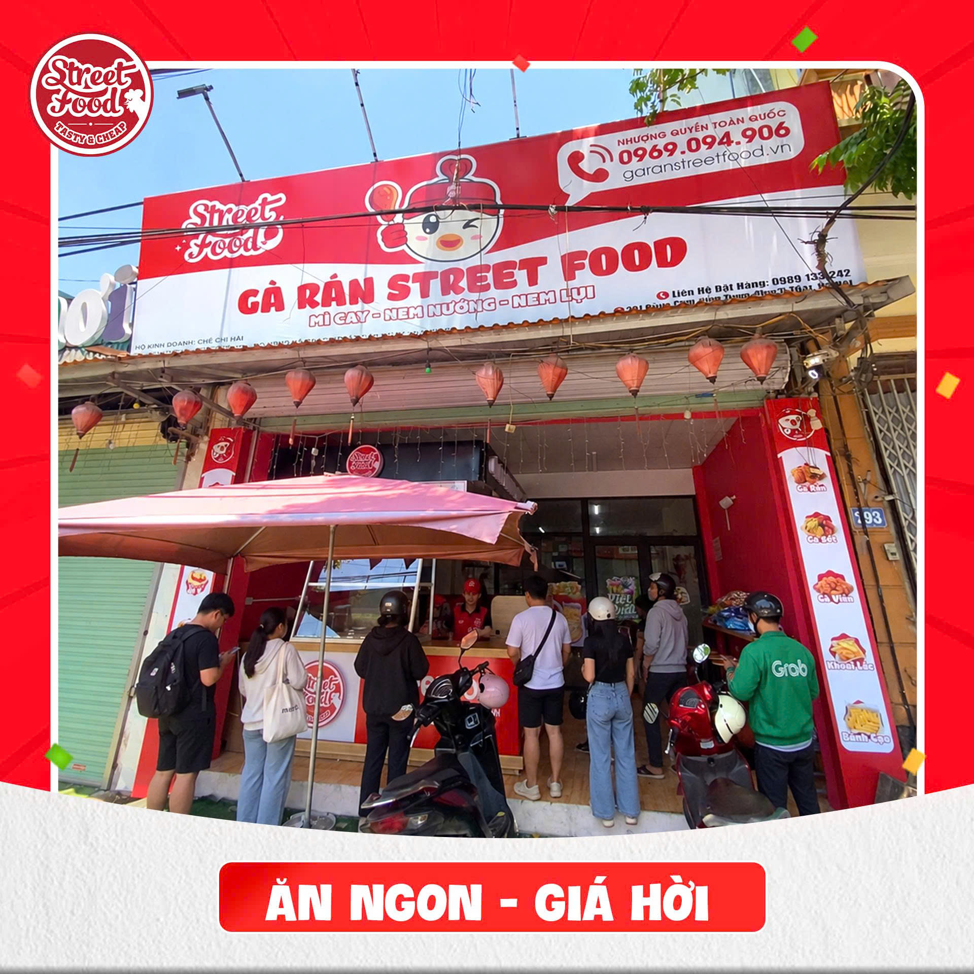 Mặt tiền Gà Rán Street Food Thạch Thất, Hà Nội