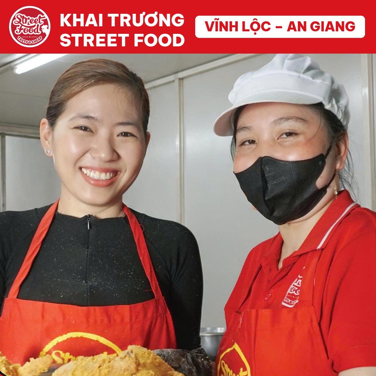 Khai truong Street Food Vinh Loc - An Giang (chu quan)